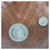 Silver Heritage 1870 Custom Clock, 100% Silver Coins Clock