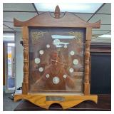 Silver Heritage 1870 Custom Clock, 100% Silver Coins Clock