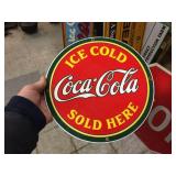 Coca Cola - 1991 Andy Rooney Porcelain Sign - 11 1/4"