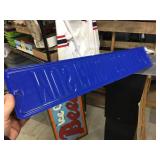 Mustang Country & Gasoline Alley - Metal Signs 30" x 6"