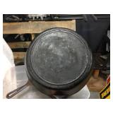 2 Vintage Lodge? 3-Notch Skillets #8 + ?