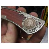 Nifty Pocket Knives in Cigar Box