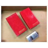 Vintage 2 Redi-Flame Automatic Gas Lights + Warmer