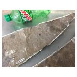 2 Slabs Fossil Leaves - Slabs 23" & 31" Long
