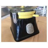 Antique 1 Cent Gumball Machine - Silverking?