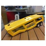 3 Vintage Pressed Steel Toy Trailers - Tonka - Dunwell - Structo