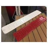 Bud Country - Gasoline Alley - Embossed Metal Street Signs