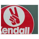 Heavier Kendall Motor Oil - 23 1/4" 2 Sided Sign - Look it up!
