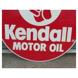 Heavier Kendall Motor Oil - 23 1/4" 2 Sided Sign - Look it up!