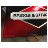 Briggs & Stratton - Metal Dealer Sign - 35 1/2" x 23"