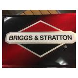 Briggs & Stratton - Metal Dealer Sign - 35 1/2" x 23"