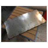 Custom Folk Art - Ice Cold Beer - Metal Sign 31" x 15 1/2"