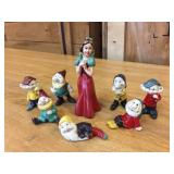 Vintage Cast Iron - Snow White & 7 Dwarves