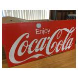 Vintage Coca Cola Metal Sign Prospect - 48" x 22"