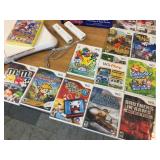 Large Group Nintendo Wii & Video Games