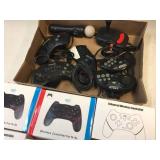 Variety Video Game Controllers