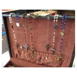 Jewelry Box with Religious Items