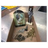 Religious Plaque - Figures - Beads