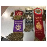 Antique Catholic Fraternal - Brotherhood - Badge/Ribbons