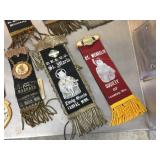 Antique Catholic Fraternal - Brotherhood - Badge/Ribbons