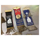 Antique Catholic Fraternal - Brotherhood - Badge/Ribbons