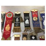 Antique Catholic Fraternal - Brotherhood - Badge/Ribbons