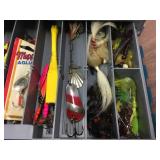 Large Plano 750 Guide Series Tackle Box w/Tackle!