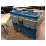 Large Plano 750 Guide Series Tackle Box w/Tackle!