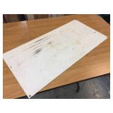 Vintage Bear Cat Metal Dealer Sign 36" x 18"