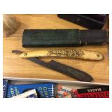 Vintage Group Shaving Razors - Blades - Brushes - Stands