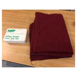 Vintage NSP First Aid Kit & Wool Blanket