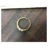 2 Vintage Gold Filled Watch Bands - Ring Marked Thailand - GF Pin