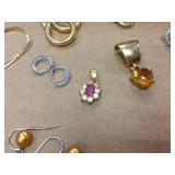 Misc Jewelry Including Pearls - Morganite - Opal - Other