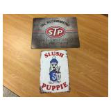 STP & Slush Puppy - Tin Signs