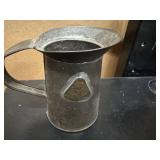 Vintage Pitchers and Containers includes Notre Dame Reed & Barton Pitcher Silver Soldered 80oz