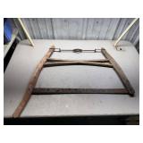 Antique Wooden Handle Buck Bow Saw