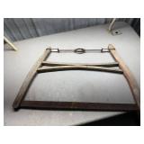 Antique Wooden Handle Buck Bow Saw
