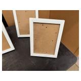 Five Picture Frames, 5 1/2 and 7 1/2.