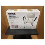 Lumex Bath Seat with Back and Removable Arms