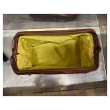 Vintage Laundry Shipping Container and Vintage American Tourist Toiletries Case