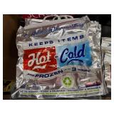 Lot of Ten Insulated Grocery Bags