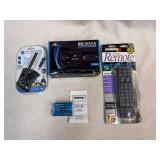 Misc Electronics: PC Microphones, IDE/SATA to USB 3.0 Adapter, Shure Drive Tech Stereo Cartridges, Gemini Universal Remote