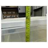 Set of Three Plastic Storage Containers