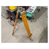 Retro SEILER Hardwood Transit Adjustable Tripod Stand