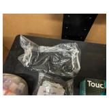 Gloves, Masks and Portable Size Hand Sanitizer