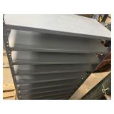 Metal Shelving with 10 Shelves. 36" x18" x 65"