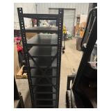Metal Shelving with 10 Shelves. 36" x18" x 65"