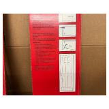 Two Everbilt Satin Aluminum Kick Plates 8" x 34"