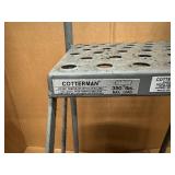 Cotterman Three Step Rolling Ladder. 350 LB Capacity
