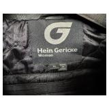 Hein Gericke Gray Leather Jacket Woman